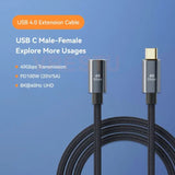 a close up of a usb cable with a male female cable