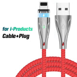 a usb cable with a red braiding cord