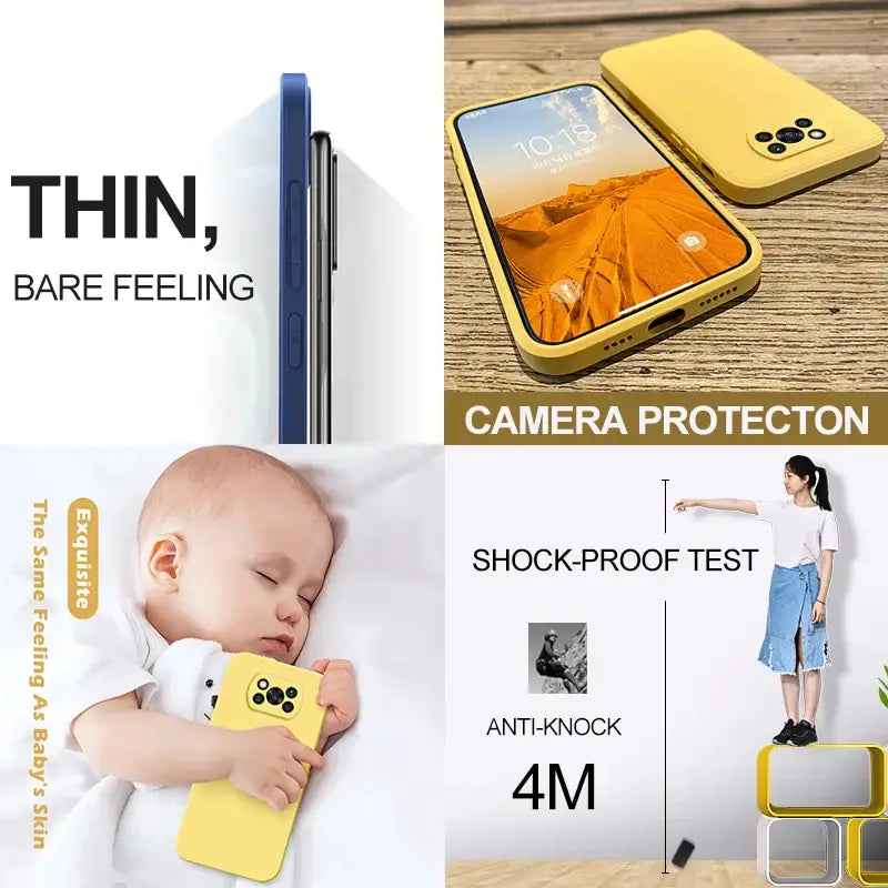a close up of a cell phone with a baby in it