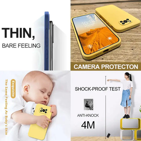 A close up of a cell phone with a baby in it