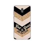 samsung galaxy j2 case with gold glitter and black chevrons