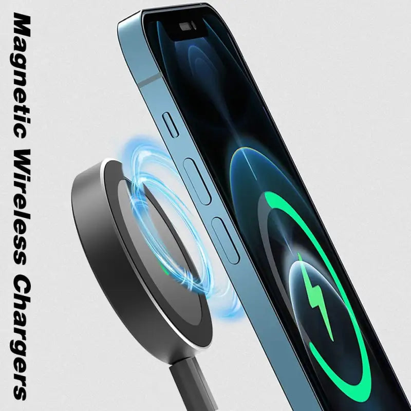 an image of a wireless phone charging device