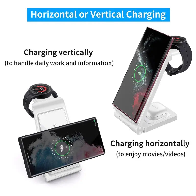the charging stand for smartphones and tablets
