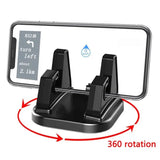 a close up of a cell phone holder with a phone on it