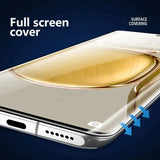 the iphone 6g screen protector is shown with a gold foil