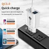 a close up of a cell phone charging station with a charger