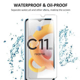 a close up of a cell phone with water on the screen