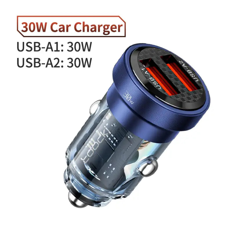 the 3w car charger is a portable charger that uses the same power to charge your car