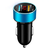 the car charger with dual usbs