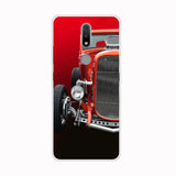 the red classic car phone case for iphone