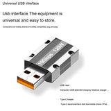 a close up of a usb device with a text description