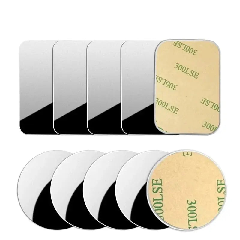 a close up of a set of four coasters with a white background