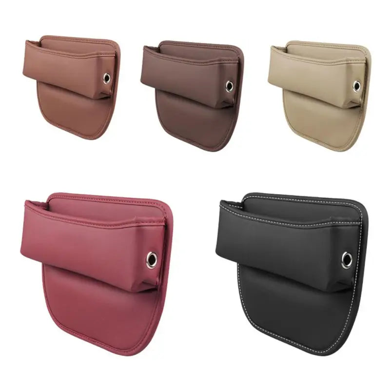 a variety of leather cases