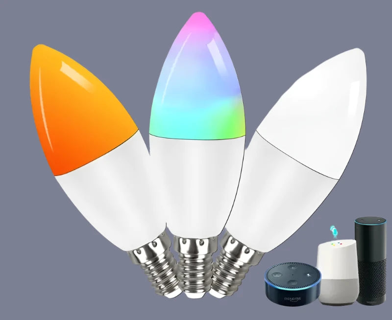 a close up of a group of different colored lights on a white background