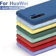 a close up of a group of four different colored cases