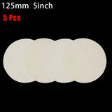 5 pcs white round foam pads for sewing crafting crafting
