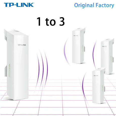 A close up of a group of white wifi towers on a grid