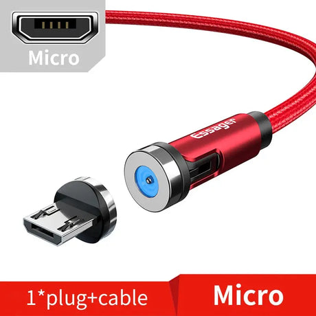 a close up of a micro usb cable connected to a micro usb cable