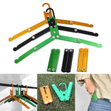 multi folding folding clothes hanger