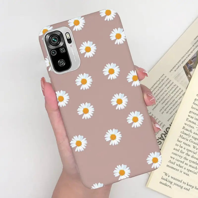 daisy flower phone case