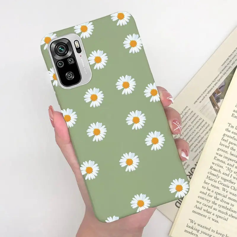 daisy flower phone case