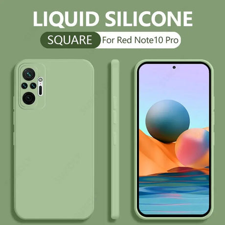 a close up of a phone with a liquid silicone case on it