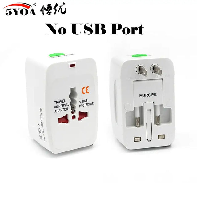 no port universal travel adapt adapt plug