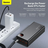 a close up of a power strip with a charger and a power strip