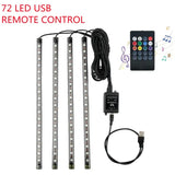 2x led strip light with remote control