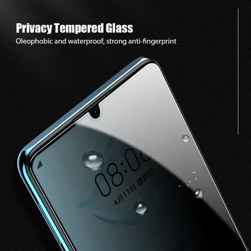 a close up of a glass screen on a phone