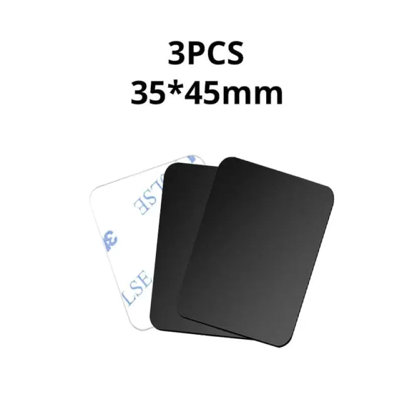 3pcs 35 45mm black plastic card protector for camera