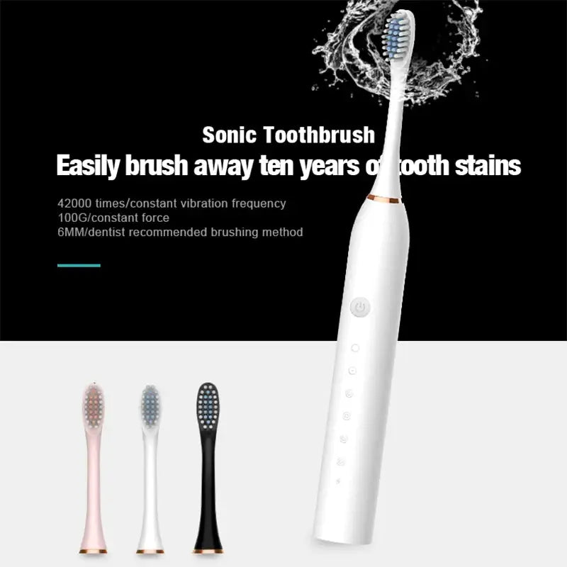 a close up of a toothbrush with a tooth brush in it