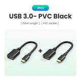 a close up of two cables connected to each other with the text usb 3 0 - pv black