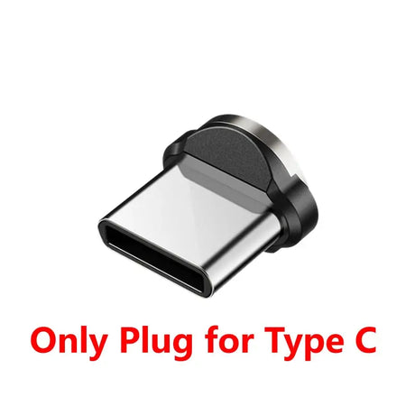 a close up of a usb type c adapter with the text only plug for type c