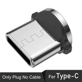 a close up of a type c cable with a black and white background
