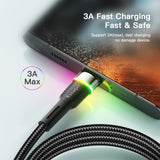 a close up of a usb cable connected to a laptop
