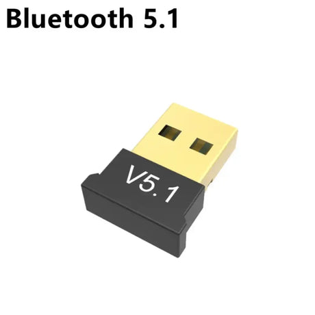 A close up of a usb device with a bluetooth 5 1