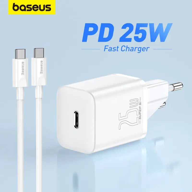 baseus pd25v fast charger