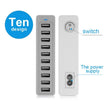 a white power strip with the words’power strip’and’power strip ’