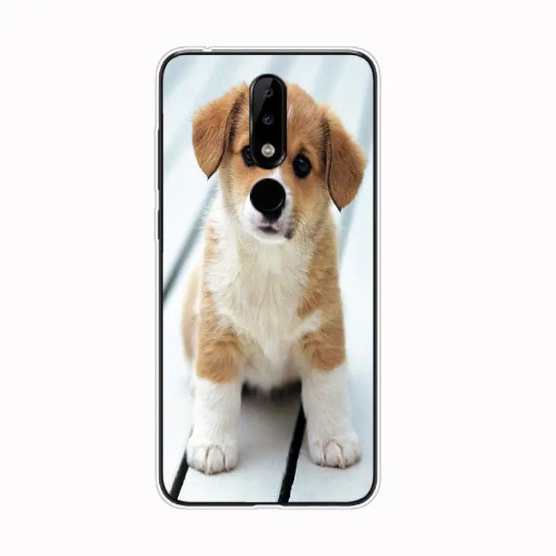 a puppy dog phone case