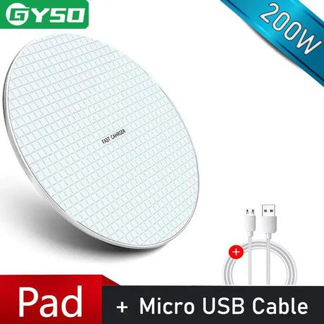 a white wireless device with a cable attached to it