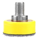 a screw screw with a yellow cap