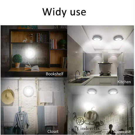 A col of images of different types of lights