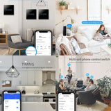 a col of images showing the different ways to use the smart home automation system