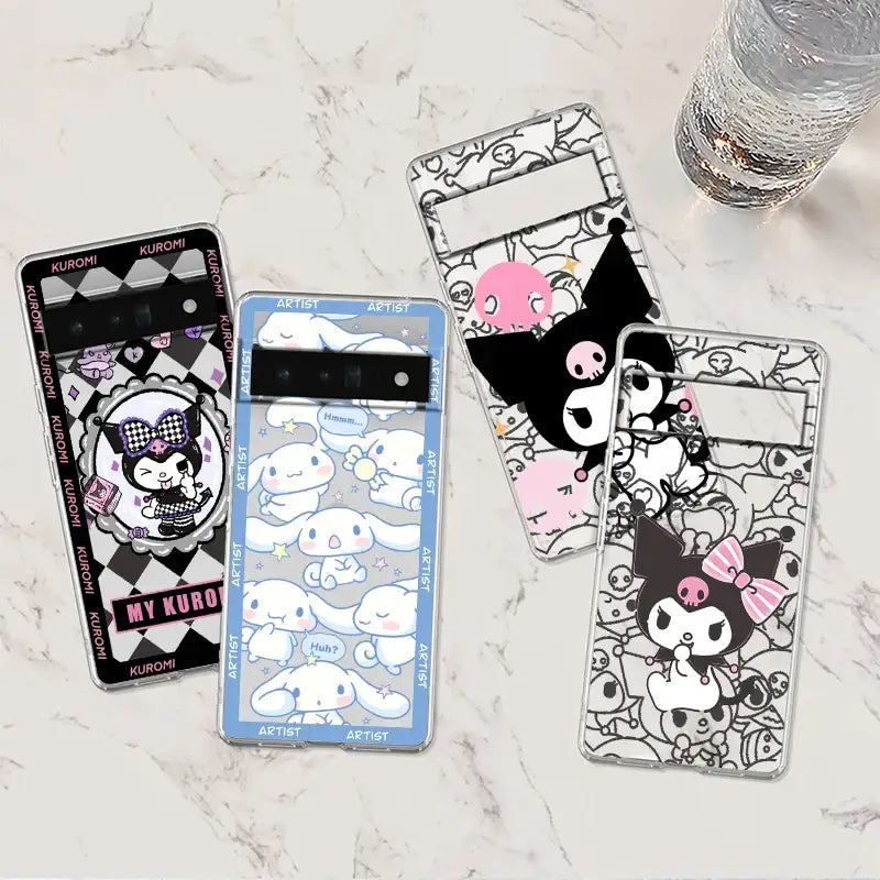 a collection of disney phone cases