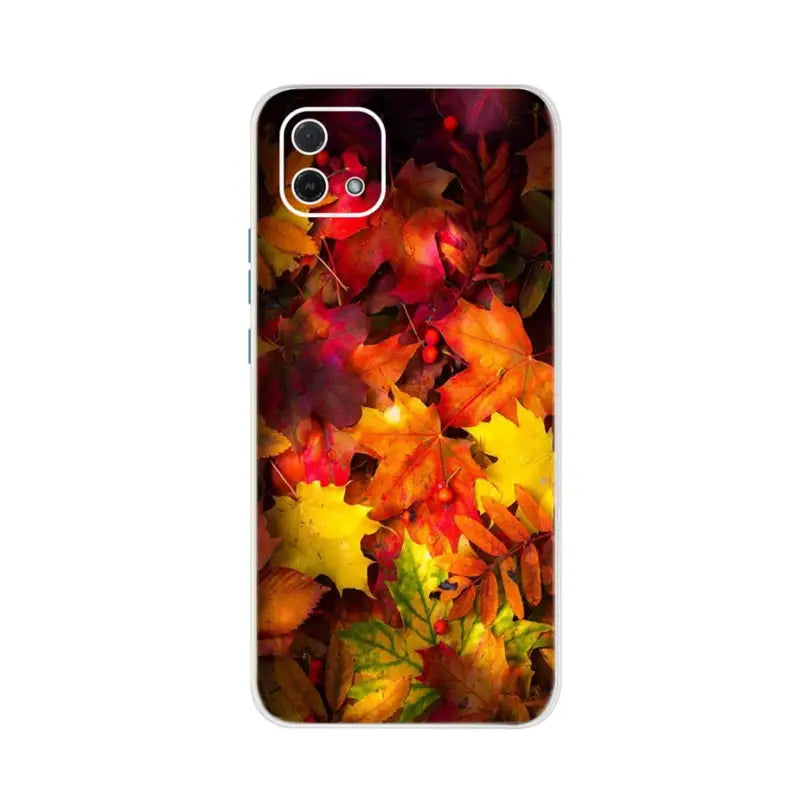colorful autumn leaves phone case for iphone 4