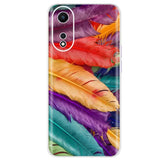 colorful feathers phone case