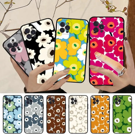 colorful flower case for iphone