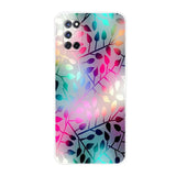 colorful leaves pattern phone case