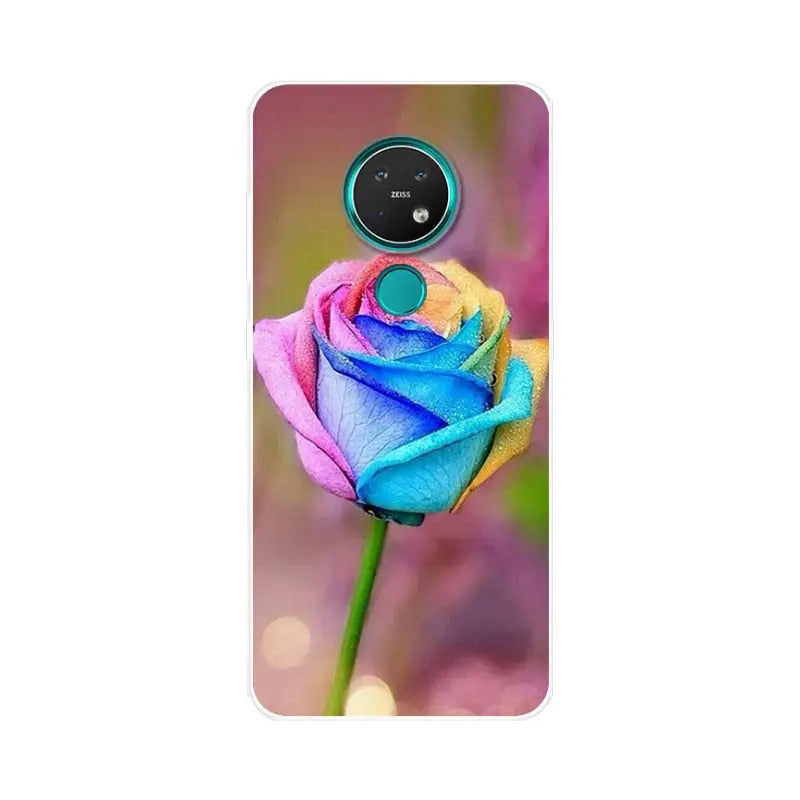 a colorful rose phone case for motorola z2
